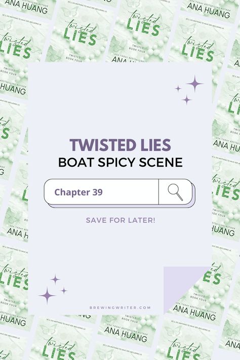 Want to know what the spicy chapters in Twisted Lies? Read this post for information on the spice level, chapters and more about the boat scene. Twisted Lies Pdf, Twisted Series Spicy Lines, Twisted Lies Spicy Chapters, Flawless Spicy Chapters, Twisted Series Spicy Chapters, Twisted Love Spicy Scenes, Spicy Chapters, Romance Tropes, Reading Facts