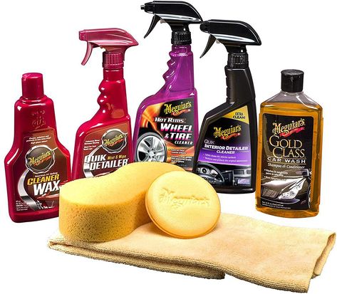 The #Meguiars Classic Car Wash & Wax Kit Car Care Kit, Car Cleaning Kit, Car Wash Soap, Wax Kit, Glossy Paint, Car Washing, Waxing Kit, Foam Soap, Car Gifts