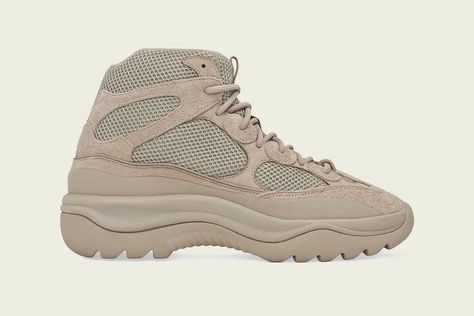 adidas & Kanye West Team up to Relaunch YZY DSRT BT Rock Kanye West Adidas, Luxury Bag Brands, Yeezy Boots, Sneaker Trend, Yeezy 500, Desert Boot, Stylish Boots, Casual Athletic, Pharrell Williams