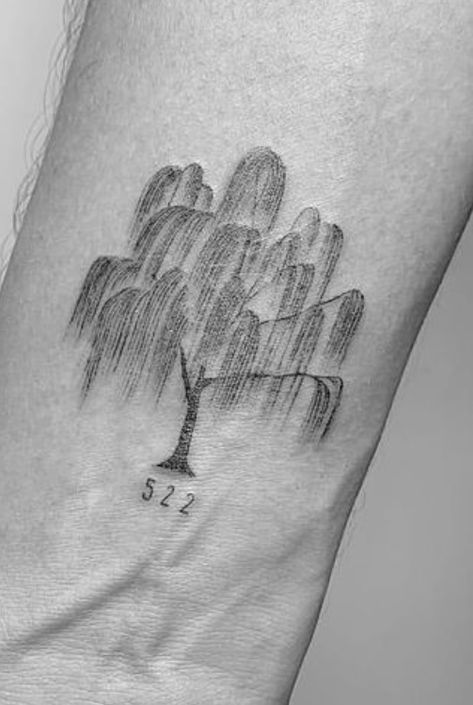 Meaningful Tree Tattoos, Wheeling Willow Tree Tattoo, Weeping Willow Tattoo Simple, Tattoo Willow Tree, Willow Tattoos, Weeping Willow Tree Tattoo, Cheetah Tattoos, Weeping Willow Tattoo, Lil Tattoos