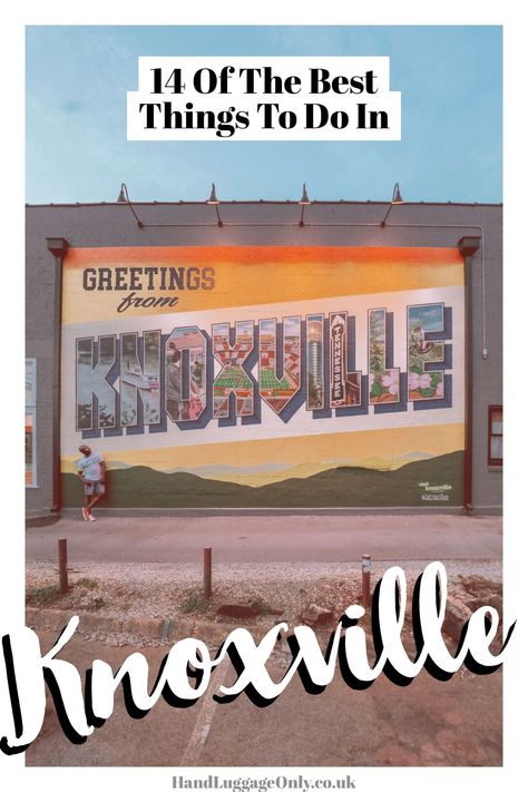 14 Best Things To Do In Knoxville, Tennessee - Hand Luggage Only - Travel, Food & Photography Blog Things To Do In Knoxville, Visit Tennessee, Tennessee Road Trip, Tennessee Travel, Tennessee Vacation, Knoxville Tennessee, East Tennessee, Travel Humor, On The Road Again