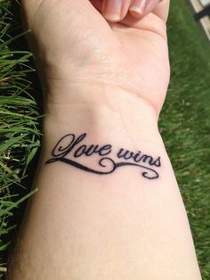 Cute Tattoos On Wrist, Finger Tattoo Designs, Love Articles, Love Always Wins, Love Wins, Feather Tattoo, Love Always, Love Tattoos, Meaningful Tattoos