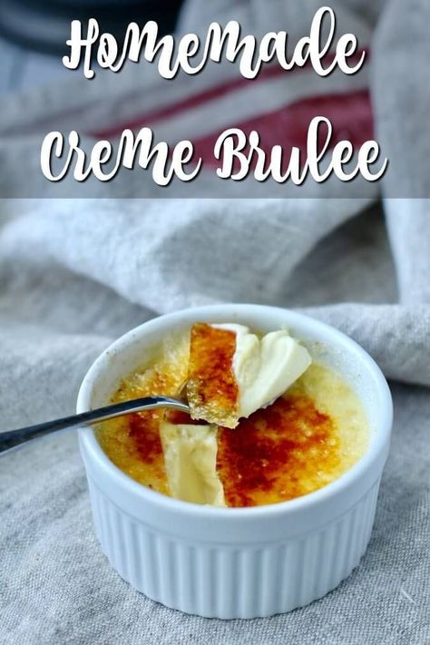 Creme Brulee Desserts, French Baking, Creme Brulee Recipe, Brulee Recipe, Onion Tart, French Breakfast, French Recipes, Blueberry Cream Cheese, Elegant Desserts