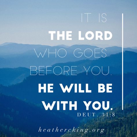 God is never surprised by our location or unable to use our circumstances. Batman House, Deuteronomy 31 8, King Room, Deuteronomy 31, Veterinary Assistant, Because He Lives, The Exit, Awesome God, Christian Stuff