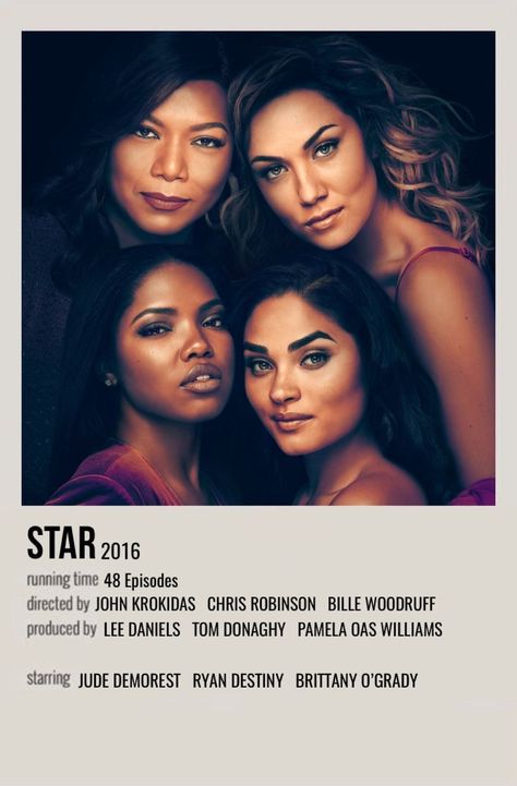 Star Lee Daniels, Lee Daniels Star, Black Love Movies, Best Documentaries On Netflix, Movie Character Posters, Series Posters, Tv Posters, Lee Daniels, Mini Polaroid