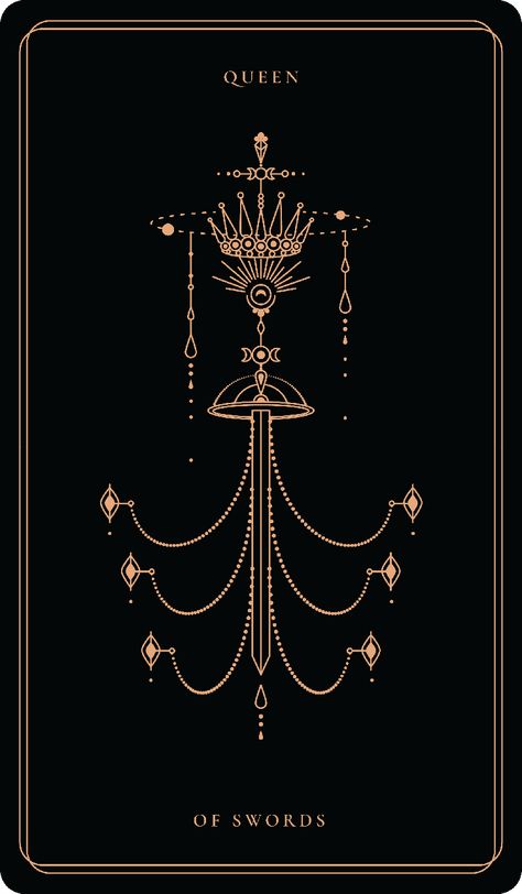 The Queen Of Swords, Queen Of Swords, Kartu Tarot, Soul Cards, Tarot Tattoo, Swords Tarot, Tarot Major Arcana, 카드 디자인, Tarot Cards Art