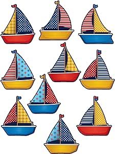 Nautical Classroom, Communion Cups, Teacher Craft, Sailboat Design, Class Theme, Bulletin Board Display, Teacher Created Resources, School Things, Design Room