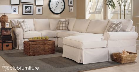 Finding furniture that both matches your style and fits into your space can seem impossible at times. While you can spend hours searching various furniture stores, there’s an easier way to bring home the style you love and the comfort you crave. Modular sectional sofas are a flexible furniture option designed to work in homes … Best Sofa Covers, Slipcover Sectional, Sectional Sofa Slipcovers, Cheap Living Room Sets, Club Furniture, Sectional With Chaise, Rowe Furniture, Sectional Slipcover, Sectional Sofa Couch