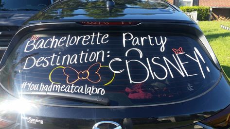 Bachelorette Car Window Paint, Bachelorette Car Decorations, Car Window Paint, Window Paint, Car Decorations, Dresses Unique, Bachelorette Trip, Car Tag, Bachelorette Party Decorations