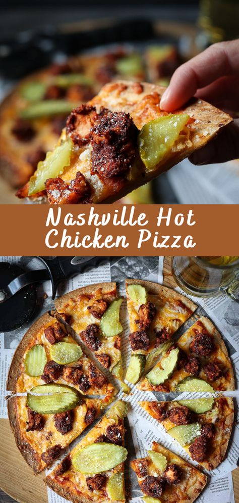 <p>Nashville Hot Chicken Pizza Recipe Spice up your pizza night with a fiery twist! This Nashville Hot Chicken Pizza combines the zesty heat of Nashville’s famous hot chicken with the comfort of a classic pizza. It’s a flavor-packed, indulgent dish that’s perfect for those who love a little extra kick in their meal. Let’s dive […]</p> <p>The post <a rel="nofollow" href="https://cheffrecipes.com/nashville-hot-chicken-pizza-recipe/">Nashville Hot Chicken Pizza Reci... Spicy Chicken Pizza Recipes, Nashville Hot Chicken Pizza Recipe, Fried Chicken Pizza, Nashville Hot Chicken Pizza, Hot Honey Chicken Pizza, Hot Honey Pizza Recipe, Nashville Hot Recipe, Hot Honey Pizza, Nashville Hot Chicken Recipe