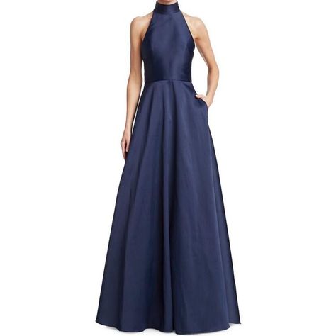 Satin Ball Gown, Ball Skirt, Halter Gown, Mob Dresses, Long Sleeve Gown, Tulle Gown, Monique Lhuillier, Ball Gown Dresses, Groom Dress