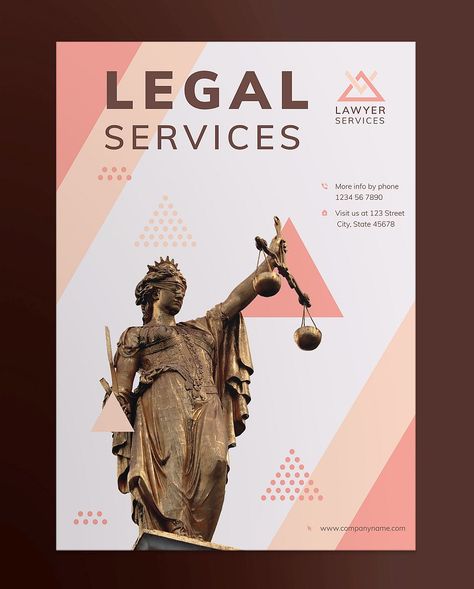 Professional Legal Services Poster Corporate Identity Template, #Ad , #Services#Legal#Professional#Poster Legal Graphic Design, Law Poster Design, Services Poster Design, Services Poster, Law Poster, Poster Corporate, Professional Poster, Restaurant Poster, Ecommerce Website Template