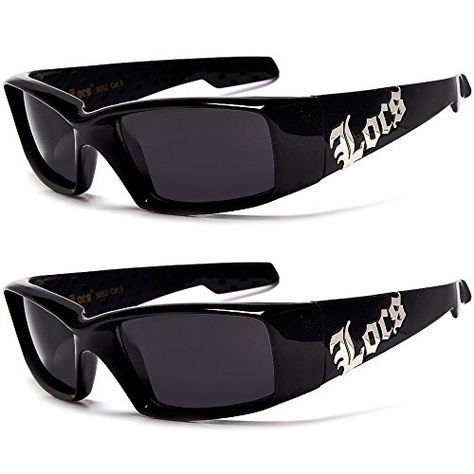 Gangsta Shades LOCS Hardcore Square Inset Dark Lens Sunglasses 2 Pack BlackDark ** Want to know more, click on the image.Note:It is affiliate link to Amazon. #hair Baggy Clothes Outfit, Locs Sunglasses, Estilo Chola, Amazon Hair, Estilo Cholo, Y2k Sunglasses, Cool Shades, Y2k Accessories, Black Shades