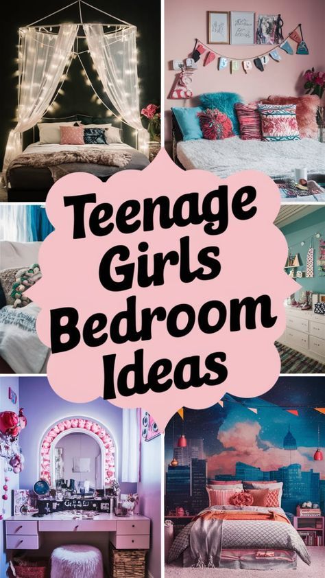 Preteen Bedroom Ideas For A Girl, Nook Vanity, Pre Teen Girls Bedroom Ideas, Small Teenage Girl Bedroom, Preteen Girls Bedroom Ideas, Teenage Girls Bedroom Ideas, Teen Girls Bedroom, Lavender Bedroom, Girls Room Design