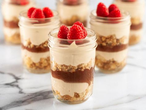 Tiramisu Cheesecake Cups, Pioneer Recipes, Cheesecake Cups Recipe, Tiramisu Cups, Food Network Recipes Pioneer Woman, Ree Drummond Recipes, Tiramisu Cheesecake, Cheesecake Cups, Dessert In A Jar