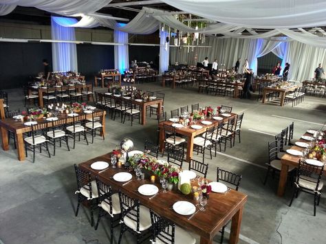 Wedding in parking garage. We draped over 5, 000 sq. Parking Lot Wedding, Parking Garage Wedding, Garage Wedding, Matric Farewell, Parking Garage, St Andrews, Event Photos, Parking Lot, Dream Wedding