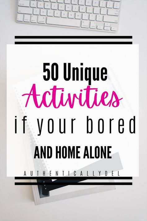 I love this list of at-home activites for when you're bored and alone. I'm at home alone a lot and it gets so boring! I'm definitely going to be trying these! Things To Do By Yourself, Bored Ideas, Game Room Home, Fun Couple Activities, Home Game Room, Tips To Be Happy, Social Life Hacks, Bored At Home, What To Do When Bored