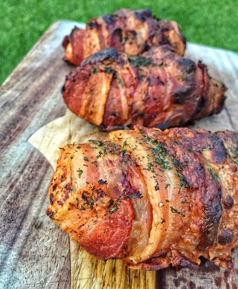 BACON WRAPPED STUFFED CHICKEN BREASTS Grilled Stuffed Chicken Breast, Grilled Stuffed Chicken, Bacon Wrapped Stuffed Chicken, Chicken On The Grill, Baked Stuffed Chicken, Chicken Breast With Bacon, Bacon Wrapped Chicken Breast, Grilled Chicken Breast Recipes, Bbq Chicken Breast