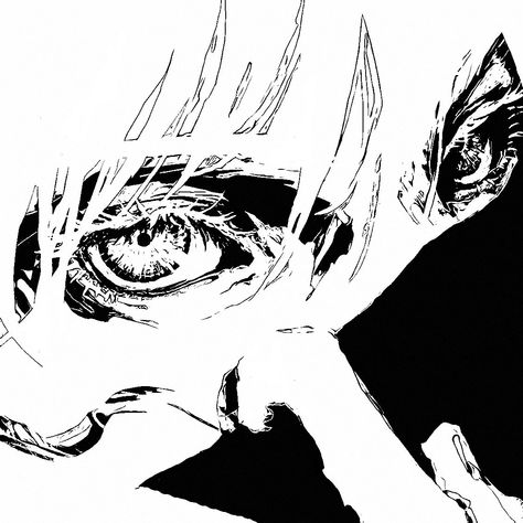 Anime Eyes Black And White, Cool Manga Pfp, Manga Black And White Icon, Anime Icon Black And White, White Manga Icon, Anime Eye Pfp, Anime Black And White Pfp, White And Black Pfp, Manga Art Icons