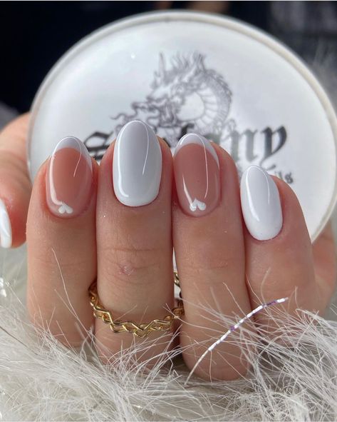 Nagel Tips, Simple Gel Nails, Work Nails, White Nail, Nagel Inspo, Short Acrylic Nails Designs, Dipped Nails, Stick On Nails, Short Acrylic Nails