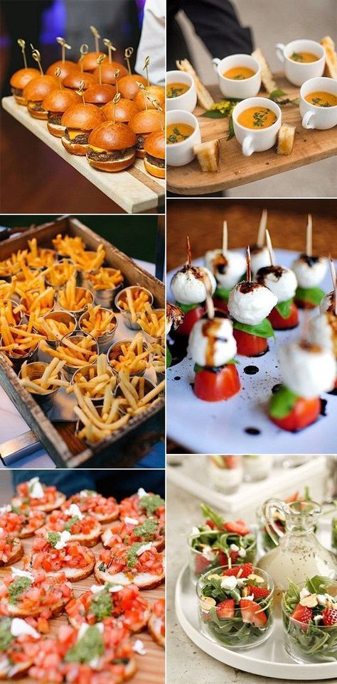 Creative Wedding Food, Wedding Food Ideas, Sweet Buffet, Fest Mad, Christmas Buffet, Reception Food, Wedding Reception Food, Brunch Buffet, Wedding Buffet