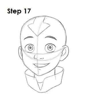 Avatar Characters Drawing, Avatar Ang Drawing, Avatar The Last Airbender Drawings Easy, How To Draw Avatar, Avatar Drawing Easy, Avatar Aang Drawing, Aang Sketch, Avatar The Last Airbender Drawings, Aang Drawing