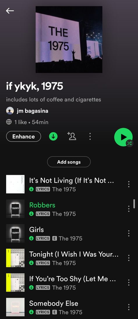 1975 Songs, The 1975 Girls, The 1975 Somebody Else, The 1975 Songs, Playlist Name, Playlist Names Ideas, Playlist Names, The 1975, Music Memes