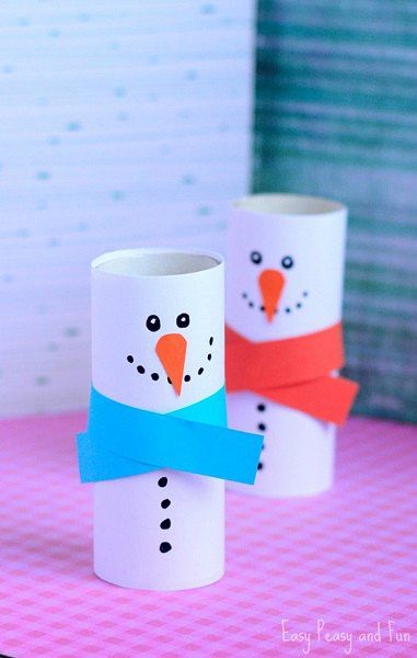 Find Easy Christmas Crafts for kids including preschool Christmas crafts.They will love these holiday crafts for kids.20 Christmas craft ideas for children. Christmas Craft Ideas For Kids, Easy Christmas Crafts For Kids, Christmas Toilet Paper, Snowman Craft, Christmas Craft Ideas, Preschool Christmas Crafts, Winter Activities For Kids, Craft Ideas For Kids, Christmas Crafts To Make