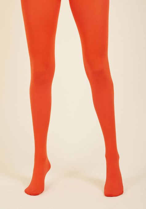 1960s Tights, Olivia Octavius, Colourful Tights, Colorful Tights, Brown Aesthetics, Orange Tights, Color Tights, Christmas Dog Outfits, Maroon Colour