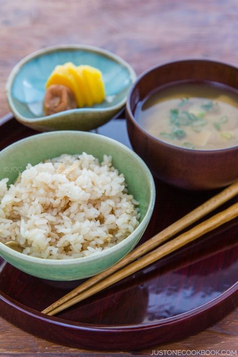 Ginger Rice - Summer Ginger Rice Recipe, Cooking With Ginger, Healthy Japanese Recipes, Ginger Rice, Japanese Ginger, Just One Cookbook, Japanese Food Recipes, Easy Japanese Recipes, Asian Cucumber Salad