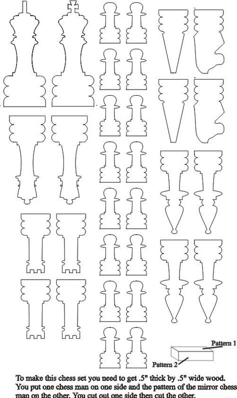 Whittling Patterns, Chess Boards, Scroll Saw Patterns Free, Woodworking Tools Workshop, Quilled Creations, Woodworking Patterns, Chess Sets, בר מצווה, Wood Carving Patterns