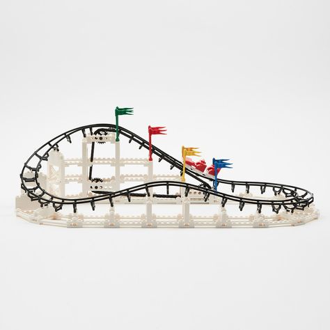 Coaster Dynamix - Miniature DIY Roller Coasters - Touch of Modern Roller Coaster Model, Homecoming 2023, Lego Hacks, Coaster Projects, Skate Ramp, Wooden Roller Coaster, Lego Challenge, Lego Building Instructions, Amusement Rides