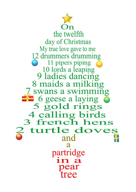 12 Days Of Christmas Lyrics, Christmas Tree Lyrics, Walmart Christmas Trees, Christmas Printable Templates, Christmas Carols Lyrics, Christmas Classroom Treats, Christmas Songs Lyrics, 12 Days Of Xmas, Christmas Lyrics