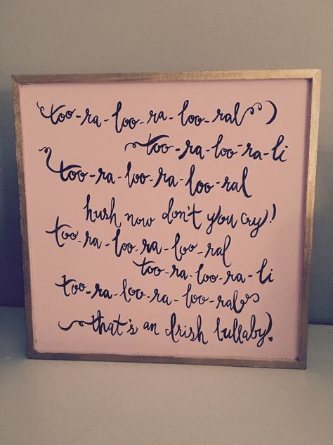 Irish Lullaby, Irish Nursery, Baby Jordans, Sing To Me, Wood Canvas, Future Baby, My Mom, Baby Stuff, A Child