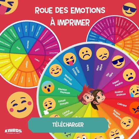 Roue des émotions Les Emotions, Baby Gym, Kids' Book, Psychology, Coaching, Parenting, Education, Organisation