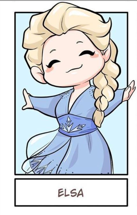 Cute Elsa Drawings, Frozen Doodles, Elsa Drawing, Cute Drawings Of People, Drawing Pictures For Kids, Frozen Fabric, Princess Sketches, Disney Doodles, Frozen Fan Art