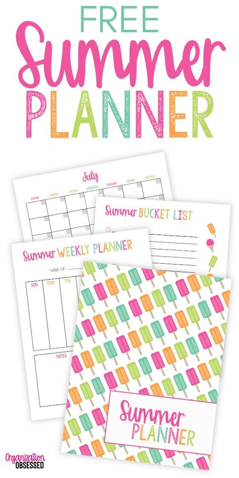 Download this Free Summer Planner Printable to help you plan your summer bucket list, stay organized, keep your house clean with the summer chore chart, plan your vacation with the vacation packing list and so much more! Summer Chore Chart, Summer Calendar, Keep Your House Clean, Vacation Packing List, Digital Bullet Journal, Summer Planner, Wedding Planner Binder, Summer Schedule, Summer Printables