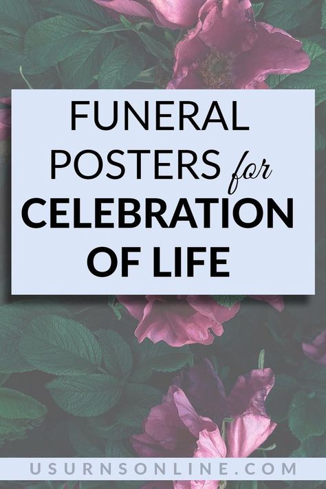 Customizable memorial posters and collages for your Celebration of Life event #funeralposterideas #funeralproducts Celebration Of Life Memorial Signs, Celebration Of Life Poster Board, Ideas For Celebration Of Life, Memory Boards For Funerals, In Memorium, Poster Text, Poster Template Free, Cool Slogans, Picture Boards