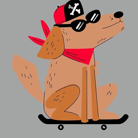 Dog wearing sunglasses - Adograble Sports Day Poster, Dog In Sunglasses, Dog With Sunglasses Drawing, Animation Character Drawings, Dog Wearing Sunglasses, Dog Surfing Illustration, Cool Dogs With Sunglasses, Dog Sunglasses, Dog Socks