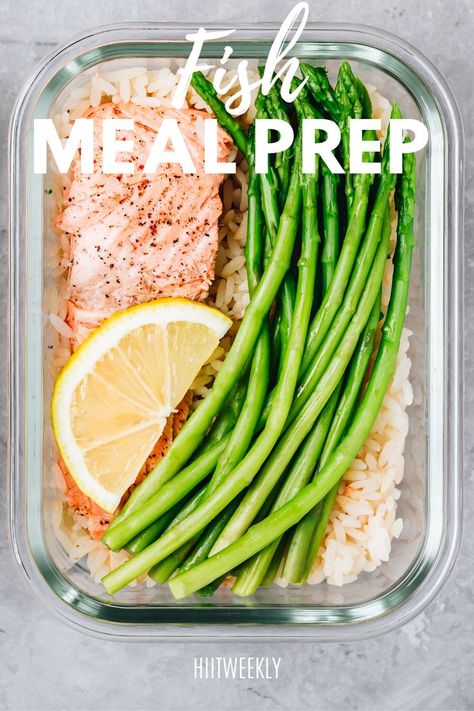 Today we are going to make meal prep easier for you with these healthy meal prep recipes that you can make, store, and enjoy throughout the week. For some people meal prep is the ideal Fish Meal Prep Ideas, Meal Prep Fish, Fish Meal Prep, Meal Prep Ideas Healthy, Healthy Meal Prep Recipes, Fish Meal, Clean Eating Lunch, Vegetarian Meal Prep, Healthy Lunch Meal Prep