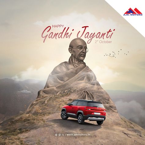 Gandhi jayanti Wish posts on Behance Gandhi Jayanti Poster Creative, Gandhi Creative Ads, Gandhi Jayanti Creative Ads, Happy Gandhi Jayanti Creative Ads, Gandhi Jayanti Creative Ideas, Car Creative Ads, Gandhi Jayanti, Hero Honda Bikes, Gandhi Jayanti Post