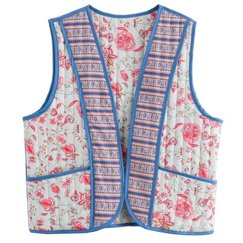 PRICES MAY VARY. Features: The women cropped quilted puffer vest is sleeveless, open front, boho pattern print, crop length, relaxed fit, trendy, colorful and fashion fall winter puffy gilet for women. Material: The women floral puffer vest is made of soft and lightweight fabric. It's lightweight, breathable and skin-friendly women's outerwear puffer vest, offering extra warmth and comfort during chilly days. Match: The vintage lightweight quilted floral vest for women perfect for t-shirts, crop Floral Vest, Floral Vests, Vest For Women, Quilted Puffer Vest, Lightweight Quilt, Fall Winter Wardrobe, Sleeveless Dress Summer, Boho Patterns, Sleeveless Jacket