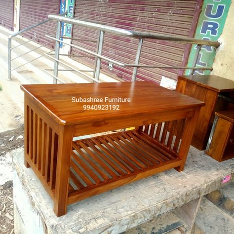 Best quality Teak wood simple design Teapai , Teak wood center table Subashree Furniture 9940923192 Teapoy Table Design Wooden Simple, Wood Center Table, Centre Tables, Centre Table Living Room, Centre Table, Teak Furniture, Living Room Decor Apartment, Center Table, Teak Wood