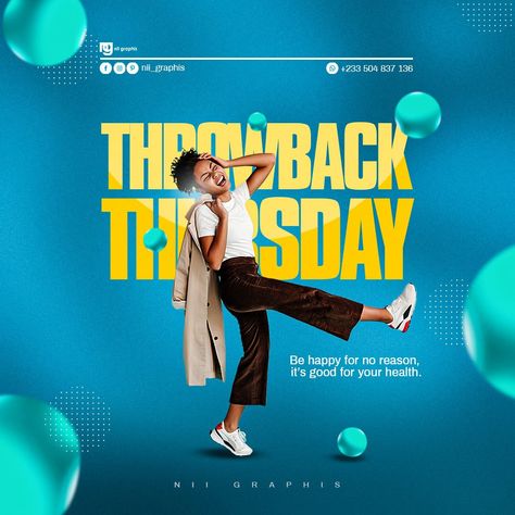 Throwback Thursday Design, Church Graphic Design, Design Posters, Throwback Thursday, Graphic Design Posters, Media Design, Social Media Design, Flyer Design, Poster Design