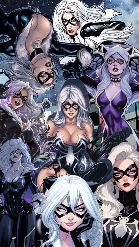 #blackcat #marvel#spiderman #venom Black Suit Spiderman And Black Cat, Black Cat And Venom, Black Cat Venom, Venom Family Tree, Black Cat Marvel Suit, Venom Space Knight, Black Cat Marvel Pfp, Symbiote Spiderman And Black Cat, Black Cat And Spiderman Matching Icons