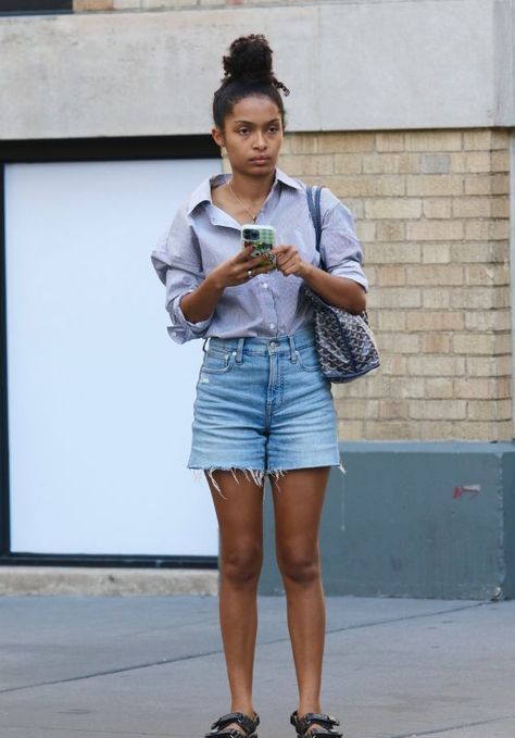 Yara Shahidi Outfits, Yara Shahidi Aesthetic, Grownish Outfits, Yara Shahidi Style, Comfortable Casual Outfits, Vintage Boho Outfit, Yara Shahidi, Style Inspiration Spring Summer, Classic Style Outfits