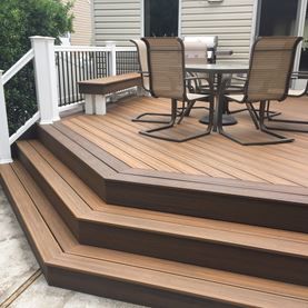 Deck Ideas & Designs | Pictures & PhotoGallery | Decks.com by Trex Building A Deck Frame, Trek Deck, Deck Framing, Deck Pictures, Deck Colors, Patio Deck Designs, Deck Designs Backyard, Above Ground Pool Decks, Trex Deck