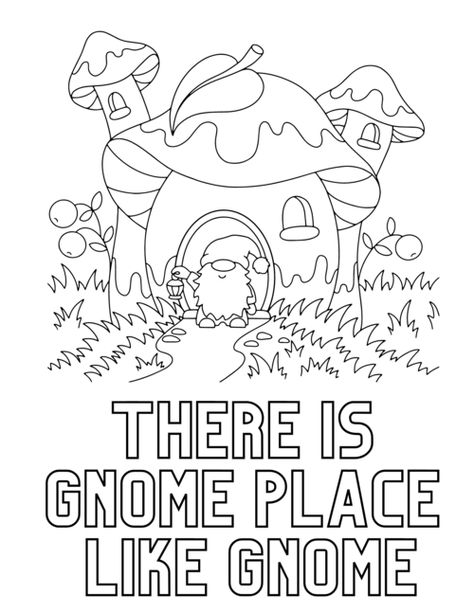 House Coloring Pages Free Printable, House Coloring Pages, Coloring Stuff, Cardboard Castle, Gnome Home, House Colouring Pages, Easter Coloring, Rainbow Canvas, Spring Coloring Pages