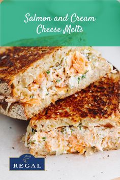 Salmon Melt, Salmon Recipes Easy, Smoked Salmon And Cream Cheese, Salmon And Cream Cheese, Easter Recipe, Smoked Salmon Recipes, Baked Salmon Recipes, Salmon Dishes, Baked Salmon