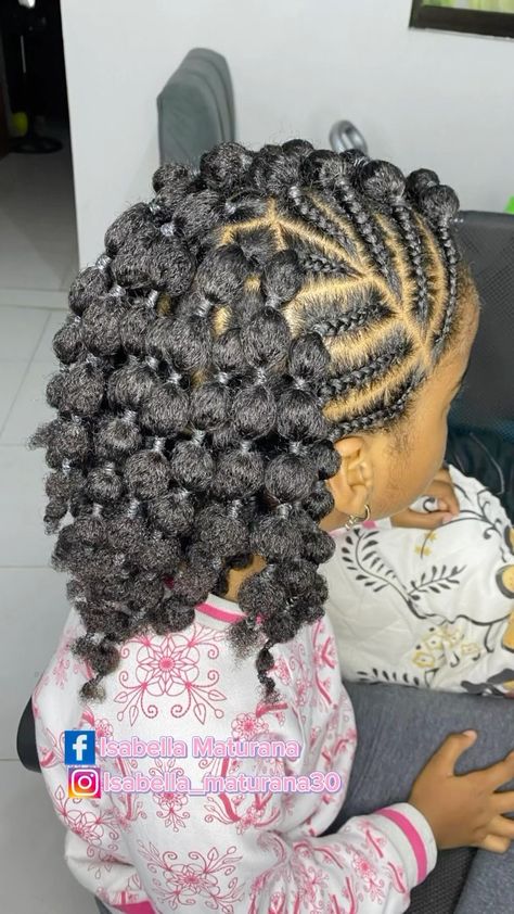 Hello Hair Children’s Book | How beautiful is this style! 😍😍 Bubble Braids & Cornrows combo! @isabella_maturana30 • Like, Share & Save for later 🤗 • #HelloHair is on… | Instagram Bubble Hairstyle, Cornrow Hairstyles For School, Hello Hair, Bubble Braid, Braids Cornrows, Waist Length Hair, Bubble Braids, Kids Bubbles, Style Bubble